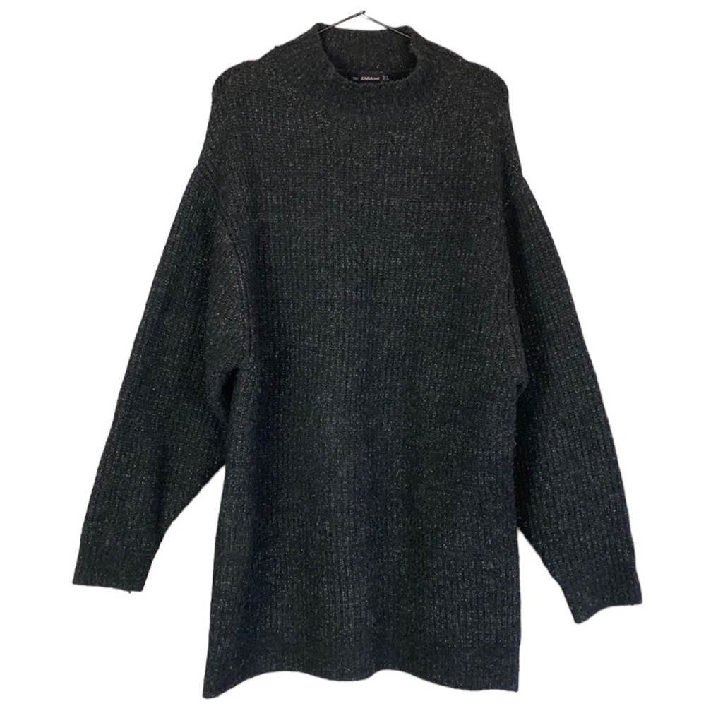 Zara grey tunic sweater